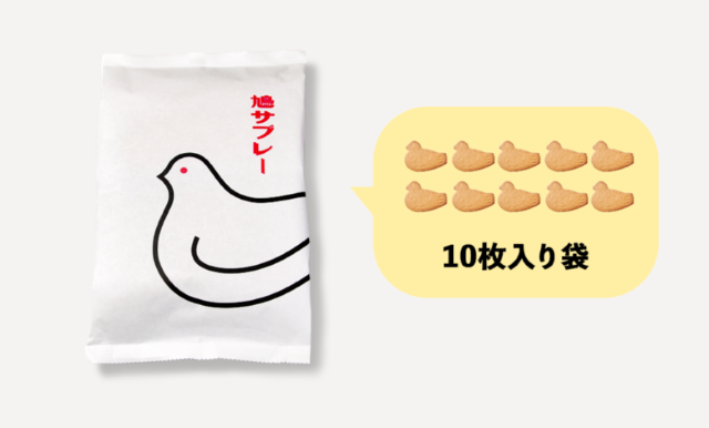 鳩サブレー袋https://www.hato.co.jp/products/detail/181